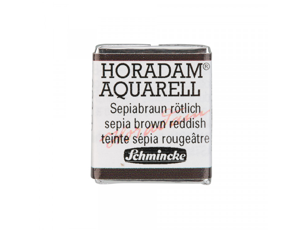 Horadam Aquarell Watercolor Paint Schmincke 662 Sepia Brown Reddish