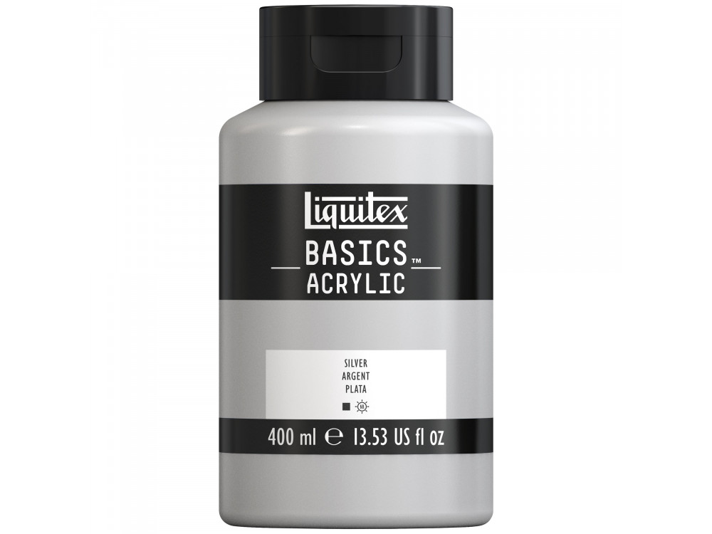 Farba Akrylowa Basics Acrylic Liquitex Silver Ml