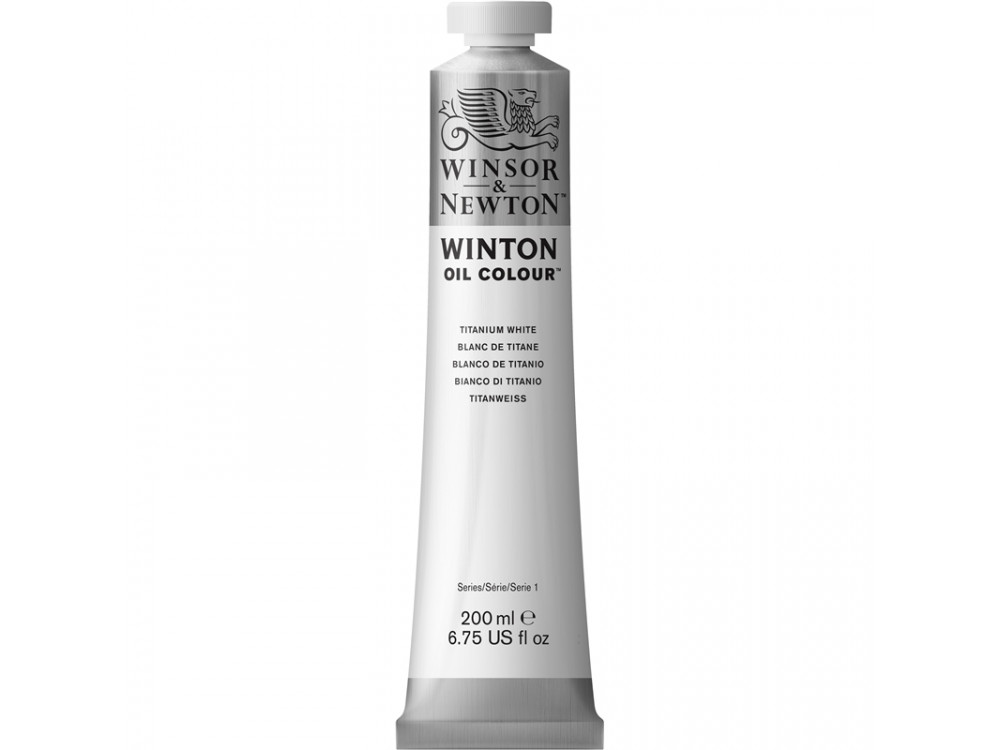 Farba Olejna Winton Oil Colour Titanium White 200 Ml