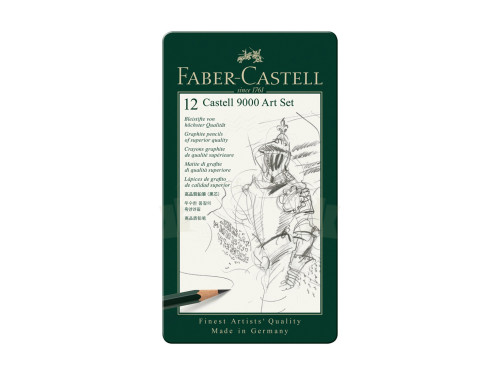 Graphite pencil Castell 9000 Art set - Faber-Castell - 12 pieces