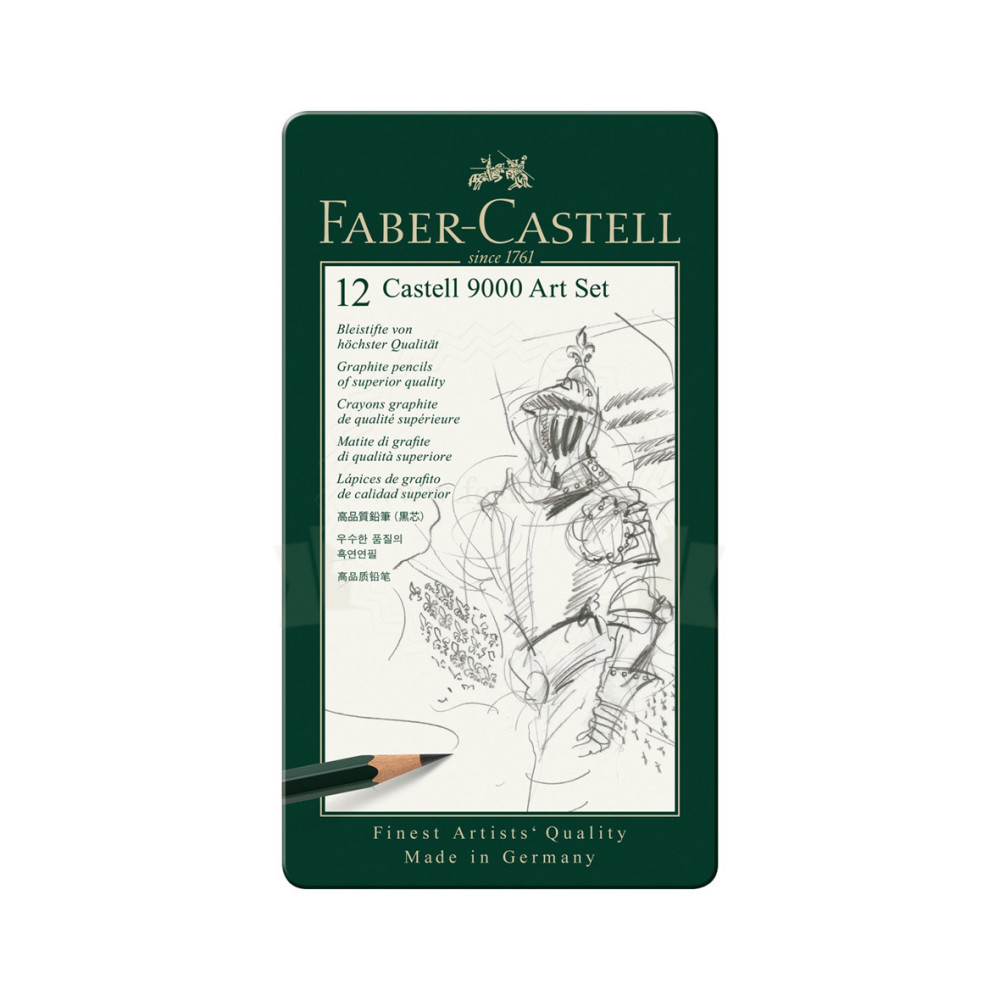 Graphite pencil Castell 9000 Art set - Faber-Castell - 12 pieces