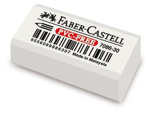 Gumka winylowa - Faber-Castell - biała, duża