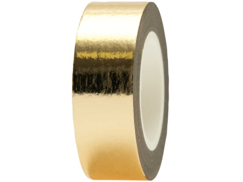 Metallic washi tape - Paper Poetry - Gold, 15 mm x 10 m