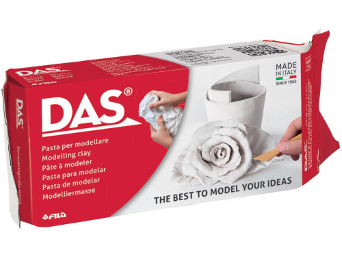 Masa modelarska - DAS - biała, 500 g
