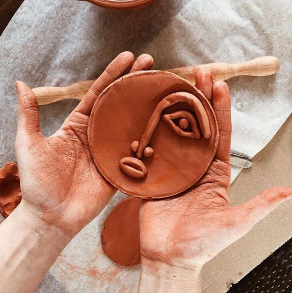 Modelling clay DAS terracotta, kg