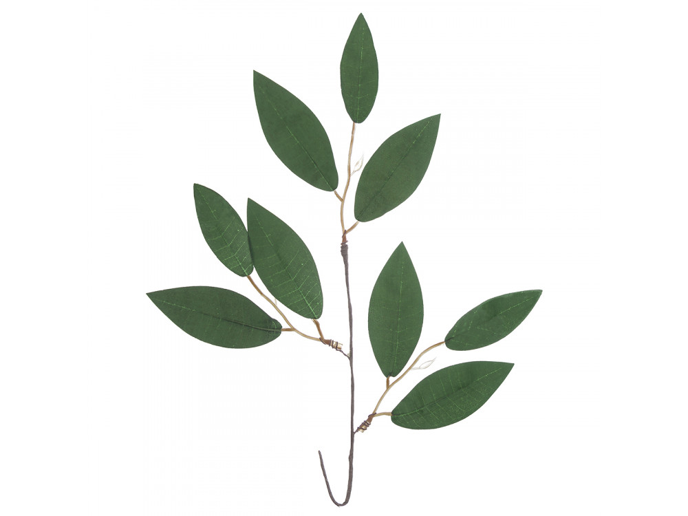 Gałązka eukaliptusa - DpCraft - podłużne listki, 30 cm