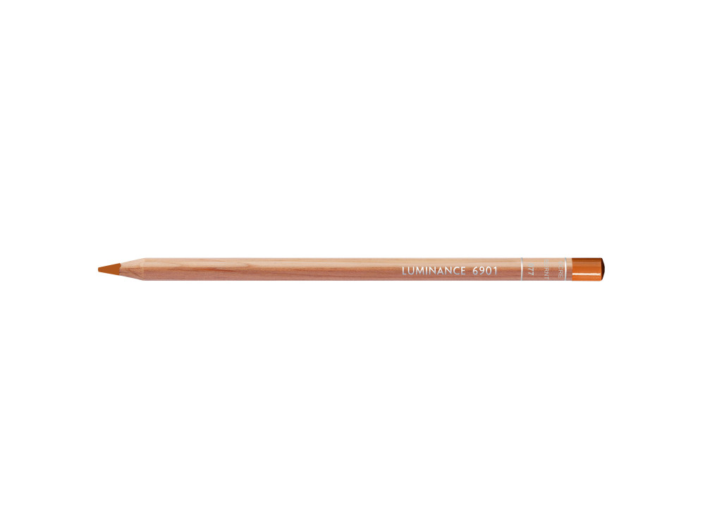 Kredka Luminance - Caran d'Ache - 077, Burnt Ochre