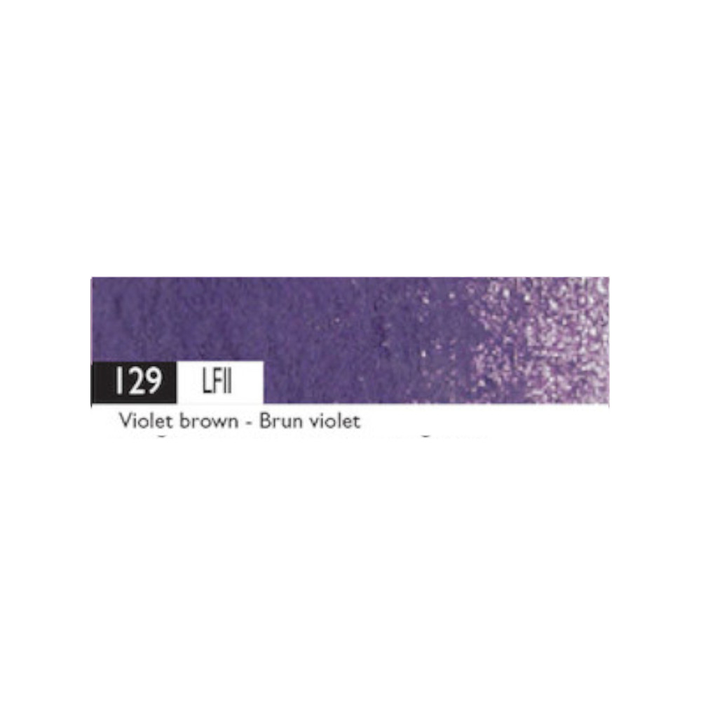 Luminance pencil - Caran d'Ache - 129, Violet Brown
