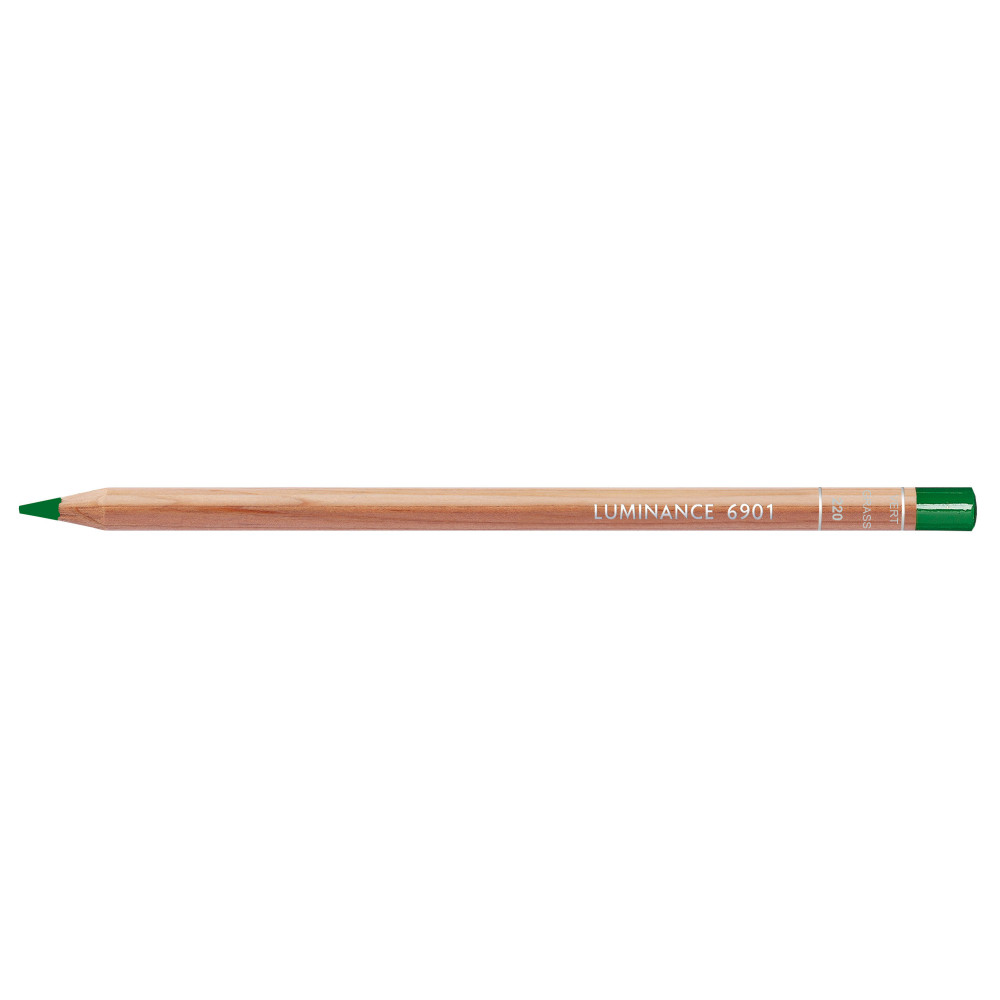 Kredka Luminance - Caran d'Ache - 220, Grass Green