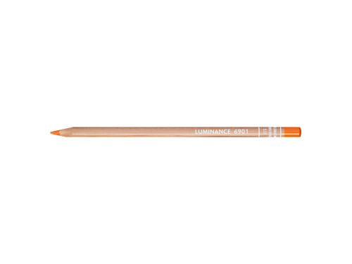 Kredka Luminance - Caran d'Ache - 533, Dark Cadmium Orange