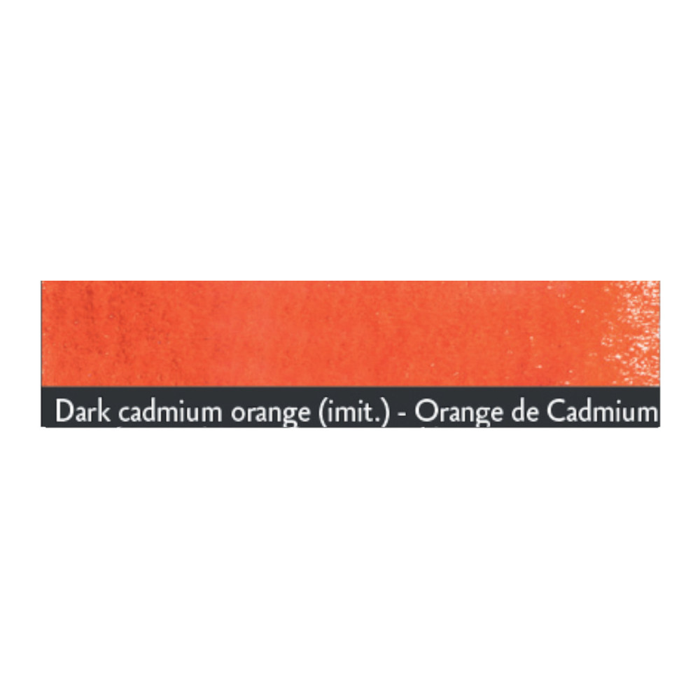 Kredka Luminance - Caran d'Ache - 533, Dark Cadmium Orange