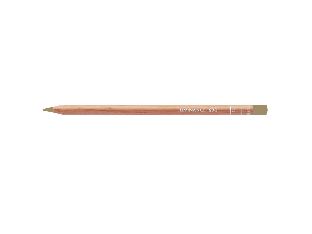 Luminance pencil - Caran d'Ache - 736, Olive Brown 50%