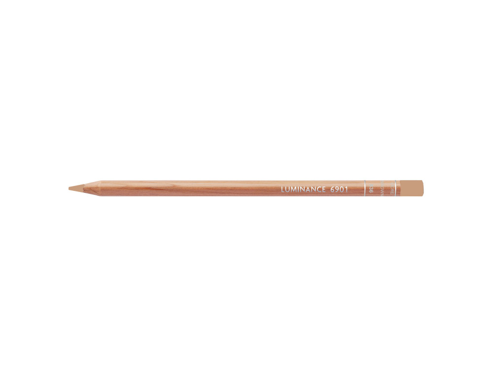 Kredka Luminance - Caran d'Ache - 836, Brown Ochre 50%