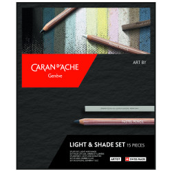 Zestaw do szkicowania Artist Light & Shade - Caran d'Ache - 15 szt.
