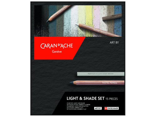 Light & Shade Sketching Art set - Caran d'Ache - 15 pcs.