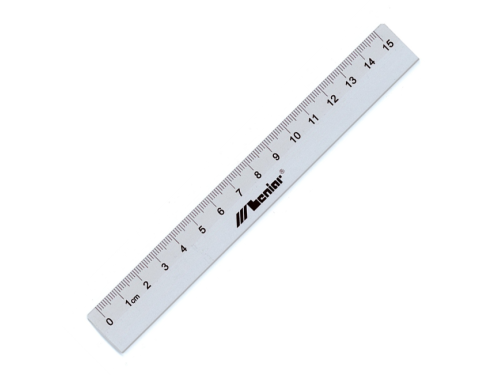 Metal ruler - Leniar - 15 cm