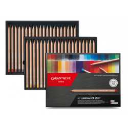 Set of Luminance pencils - Caran d'Ache - 40 colors