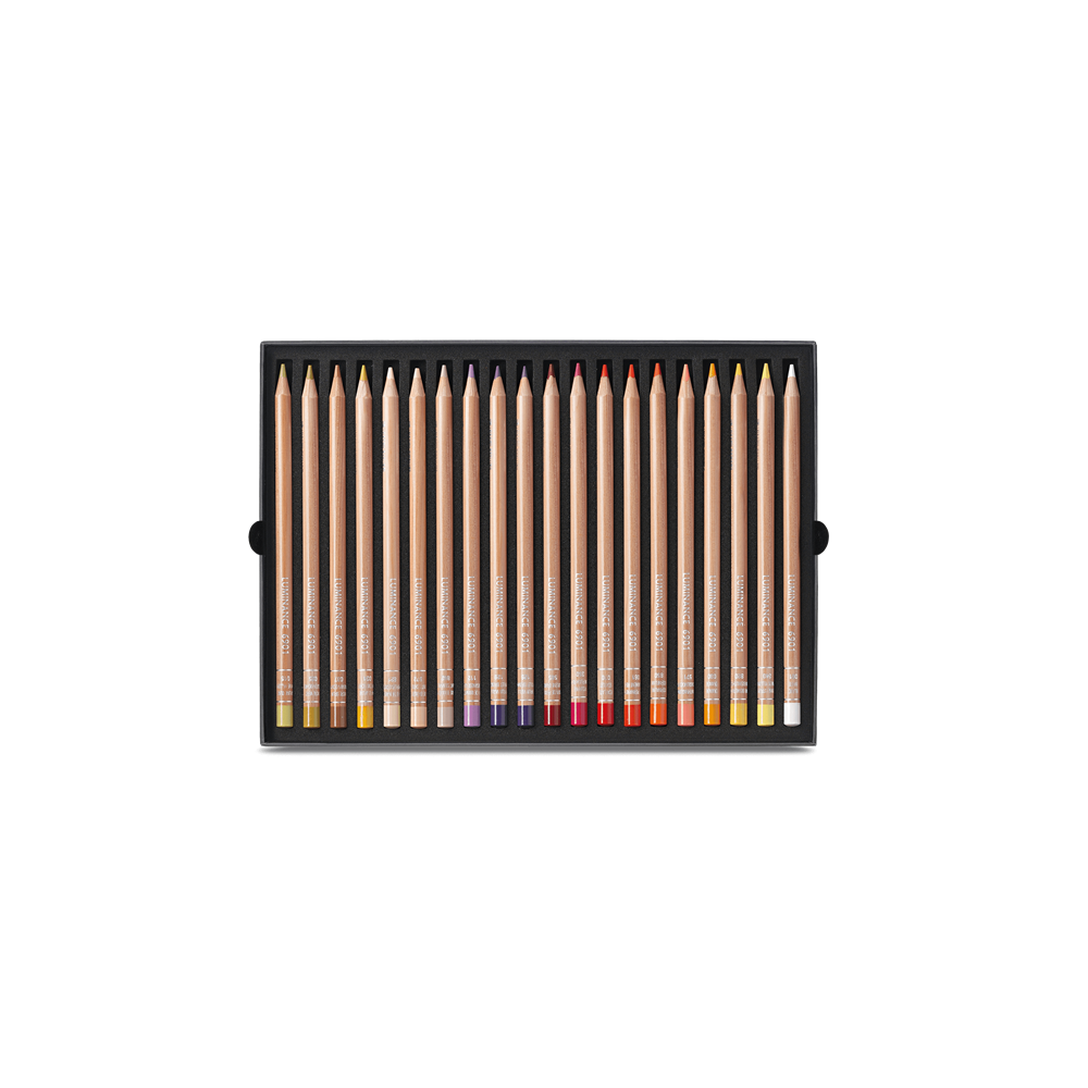 Zestaw kredek ołówkowych Luminance - Caran d'Ache - 40 kolorów