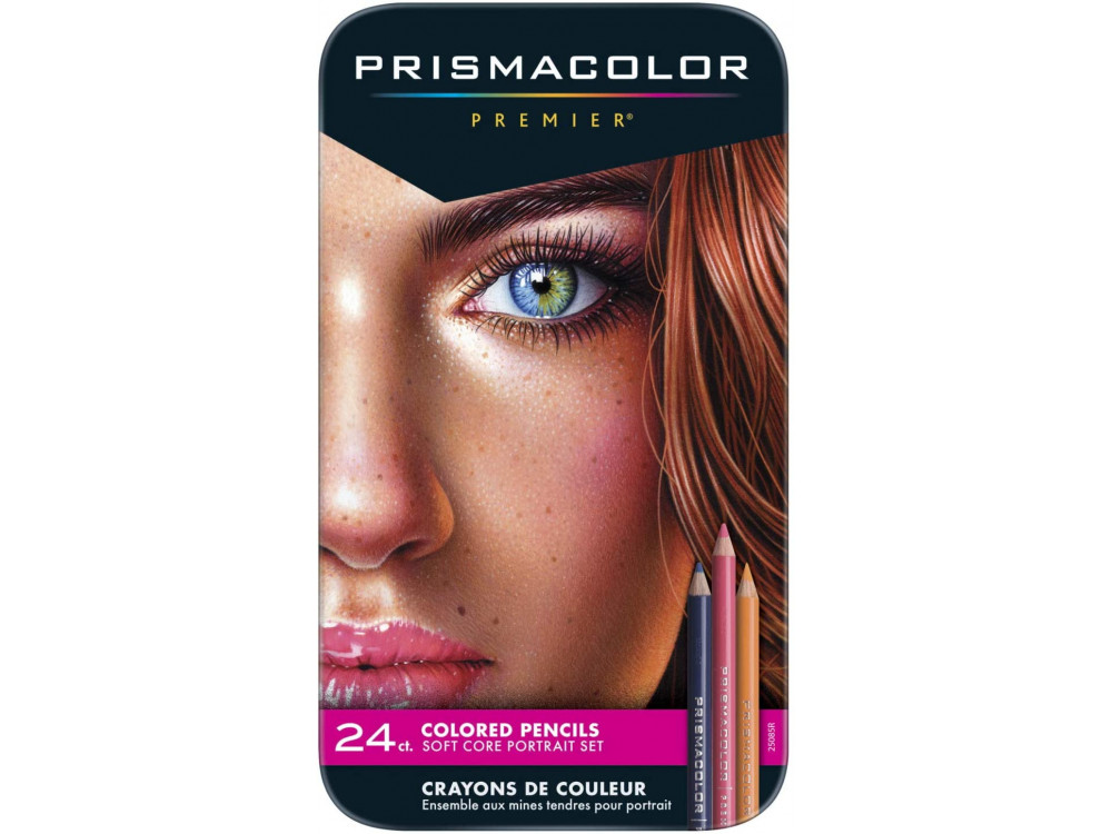 Set of Premier Portrait pencils - Prismacolor - 24 pcs.