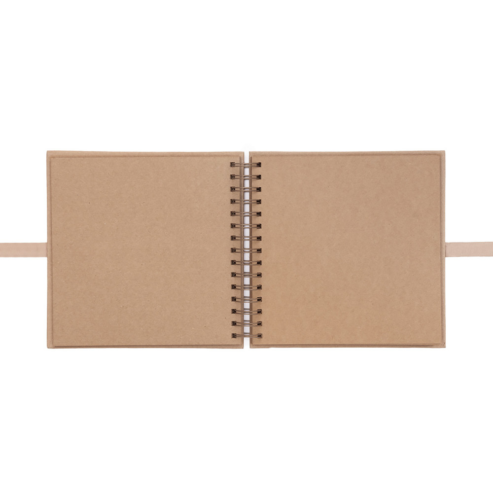 Scrapbook for decorating - DpCraft - kraft, 20,5 x 20,5 cm