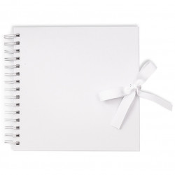 Scrapbook for decorating - DpCraft - white, 20,5 x 20,5 cm