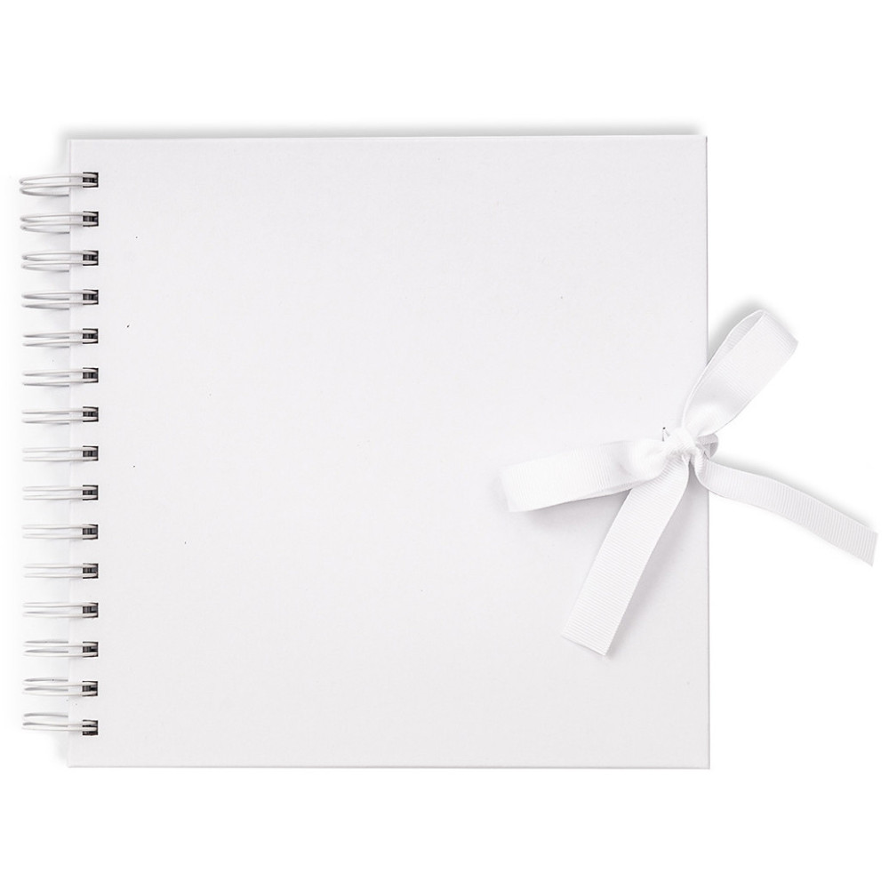 Scrapbook for decorating - DpCraft - white, 20,5 x 20,5 cm