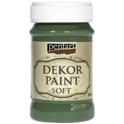 Farba kredowa - Pentart - zgniła zieleń, 100 ml