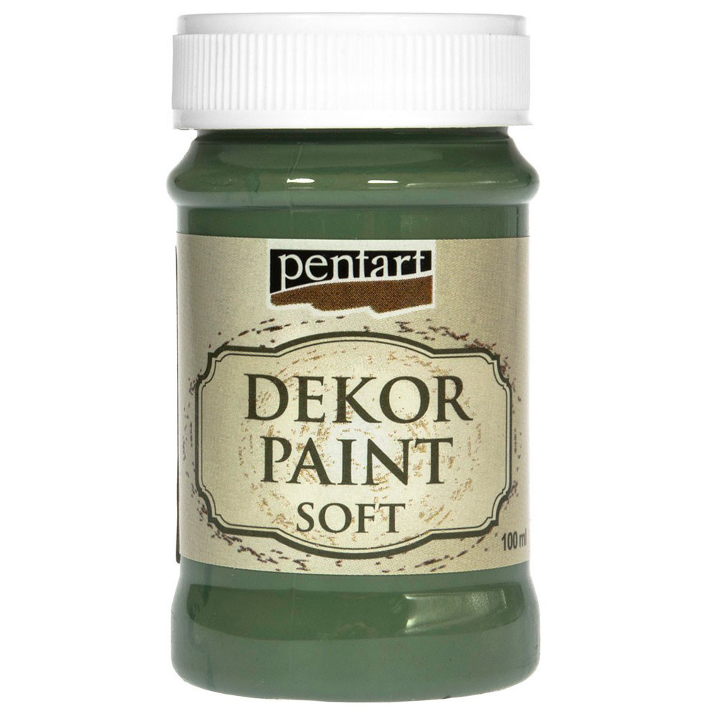 Chalk paint - Pentart - green, 100 ml