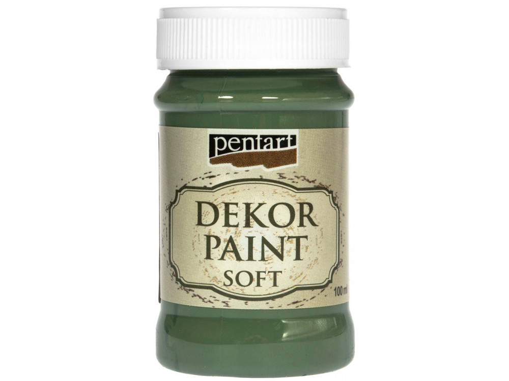Farba kredowa - Pentart - zgniła zieleń, 100 ml