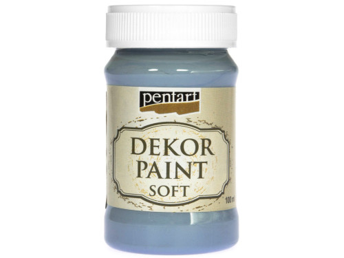 Farba kredowa - Pentart - niebieski len, 100 ml