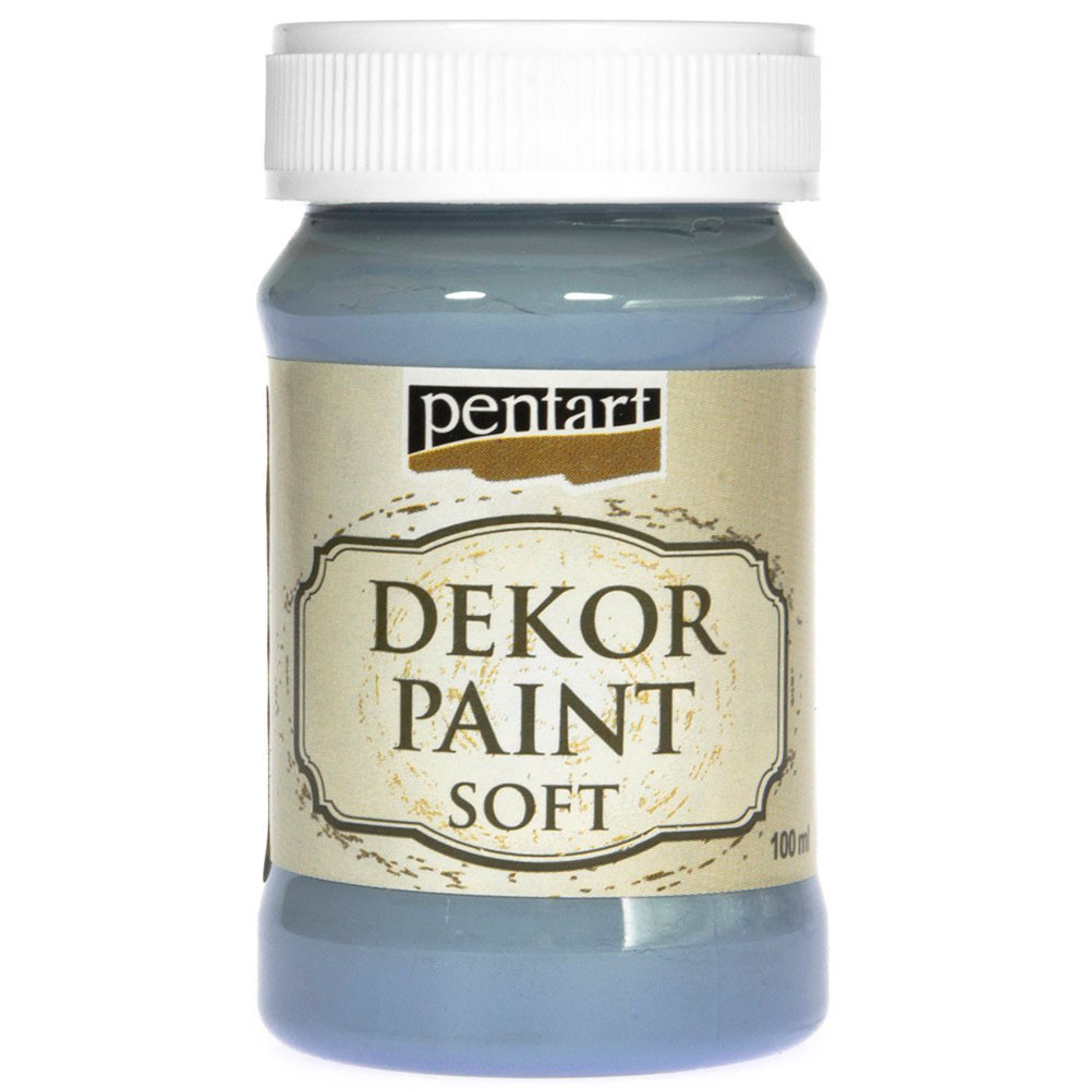 Chalk paint - Pentart - flax-blue, 100 ml