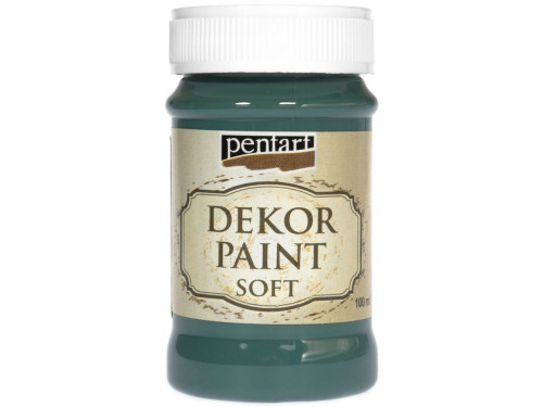 Farba kredowa - Pentart - intensywna zieleń, 100 ml