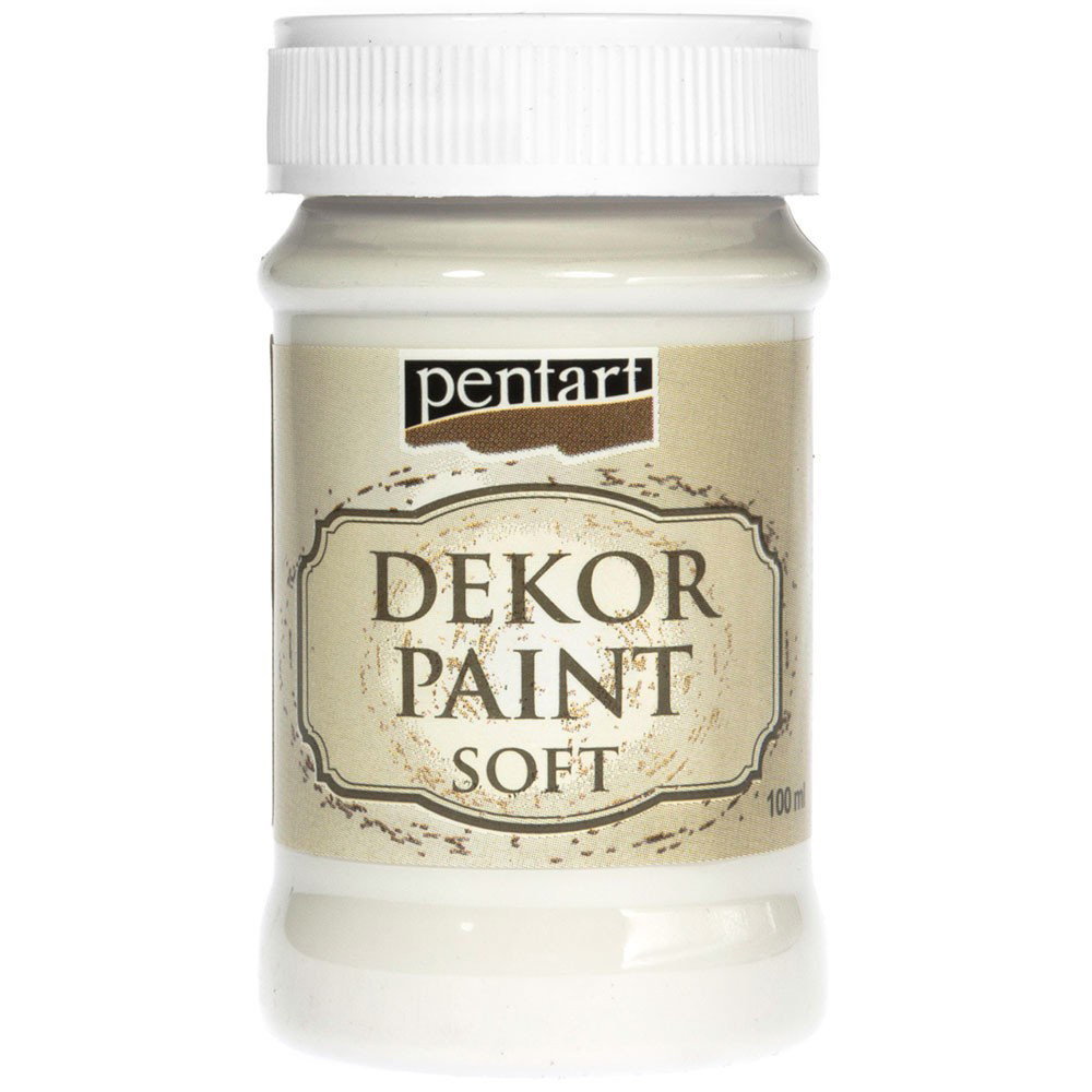 Farba kredowa - Pentart - biała, 100 ml
