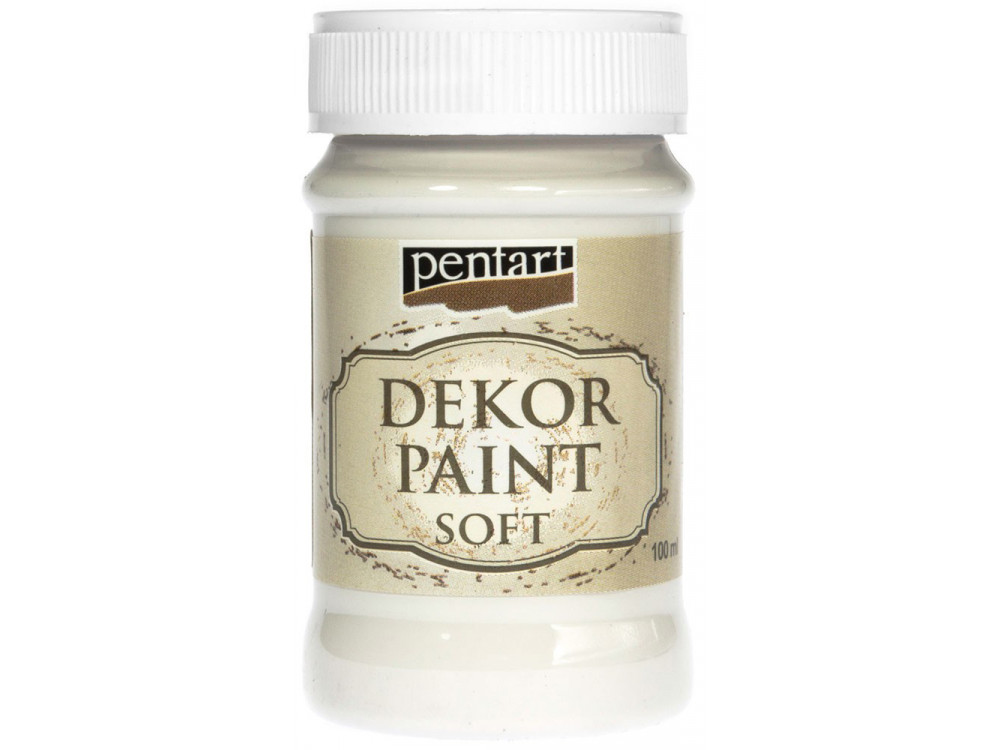 Farba kredowa - Pentart - biała, 100 ml