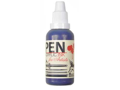 Pen acrilic ink - Renesans - phthalo blue, 35 ml