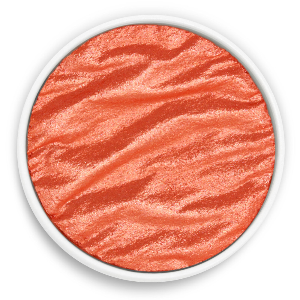 Watercolor pearl paint - Coliro Pearl Colors - Vibrant Orange