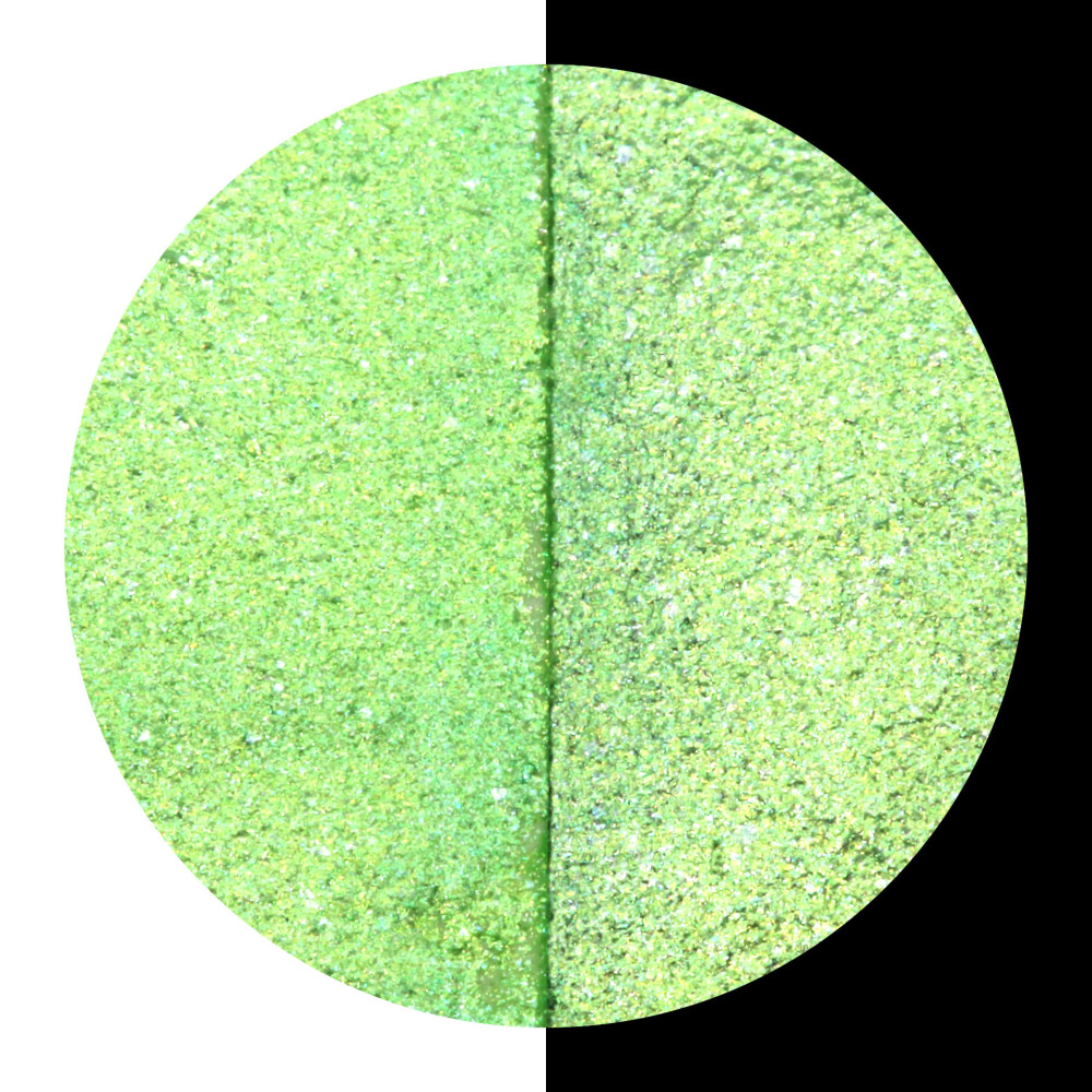 Farba akwarelowa, perłowa - Coliro Pearl Colors - Vibrant Green