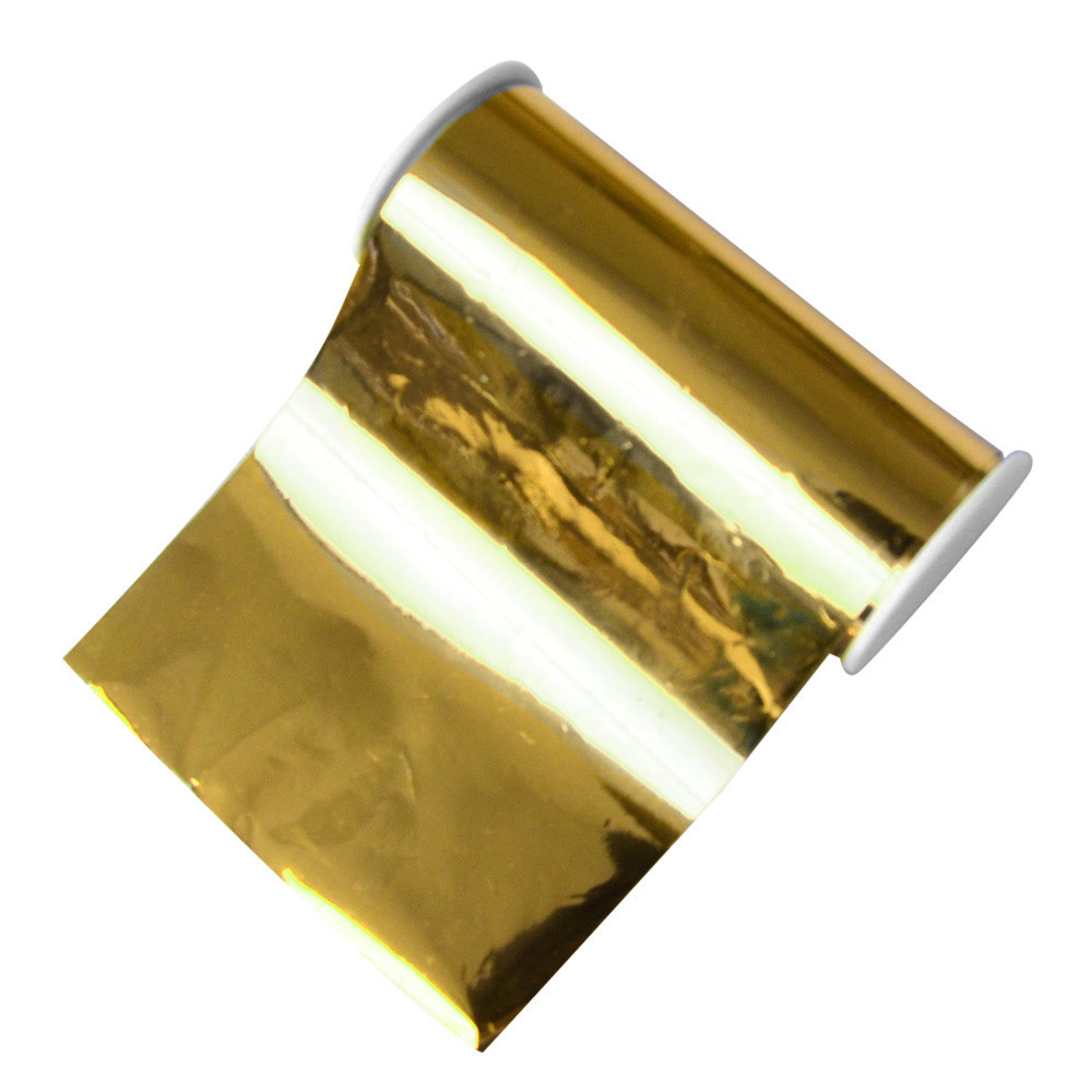 Decor foil - Viva Decor - gold, 6,4 x 200 cm