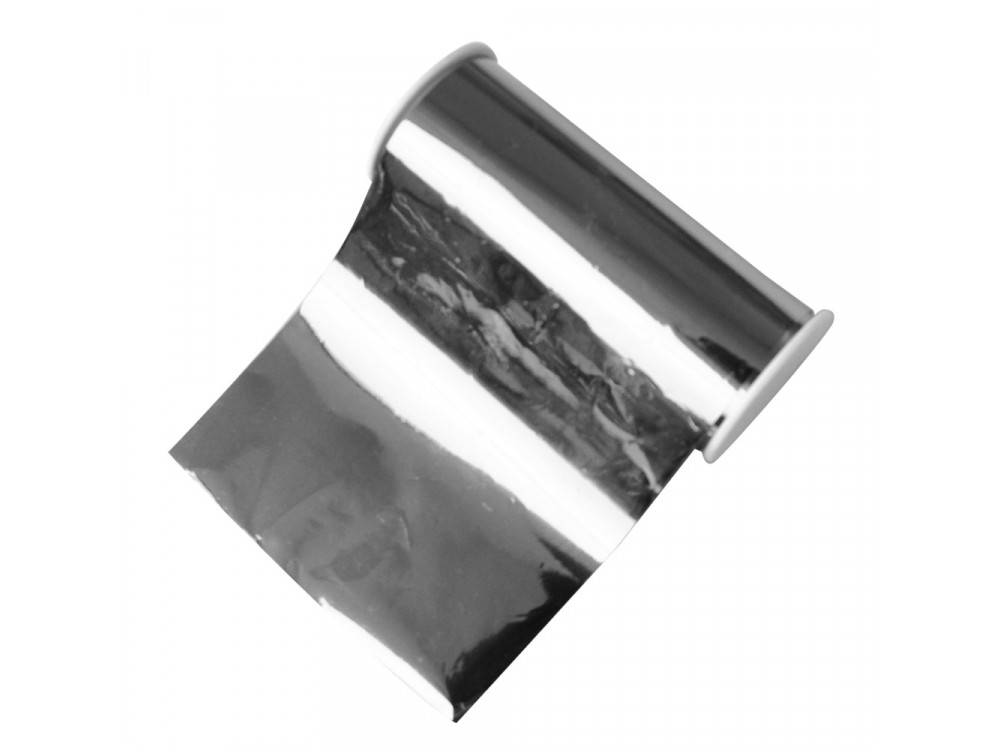 Decor foil - Viva Decor - silver, 6,4 x 200 cm
