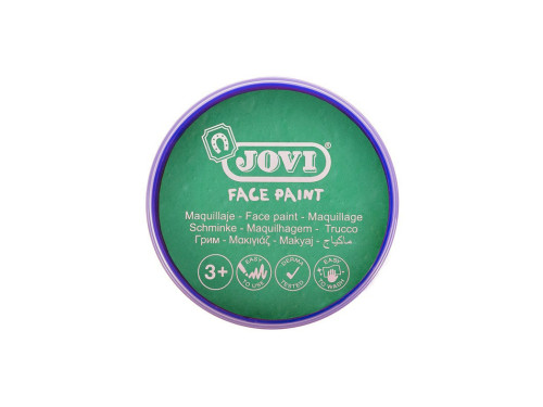 Farba do malowania twarzy - Jovi - seledynowa 8 ml