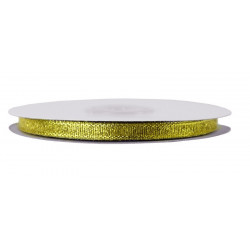 Glitter Ribbon 6 mm 32 m Gold