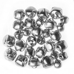 Craft Bells - DpCraft - silver, 30 pcs.