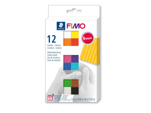 Set of Fimo Soft modelling clay - Staedtler - 12 colors