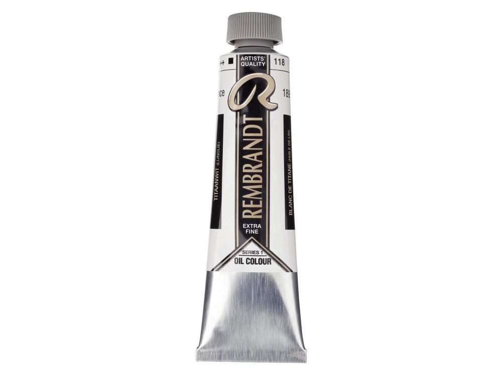 Oil paint in tube - Rembrandt - Titanium White 2, 40 ml