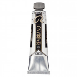 Oil paint in tube - Rembrandt - Transparent White, 40 ml