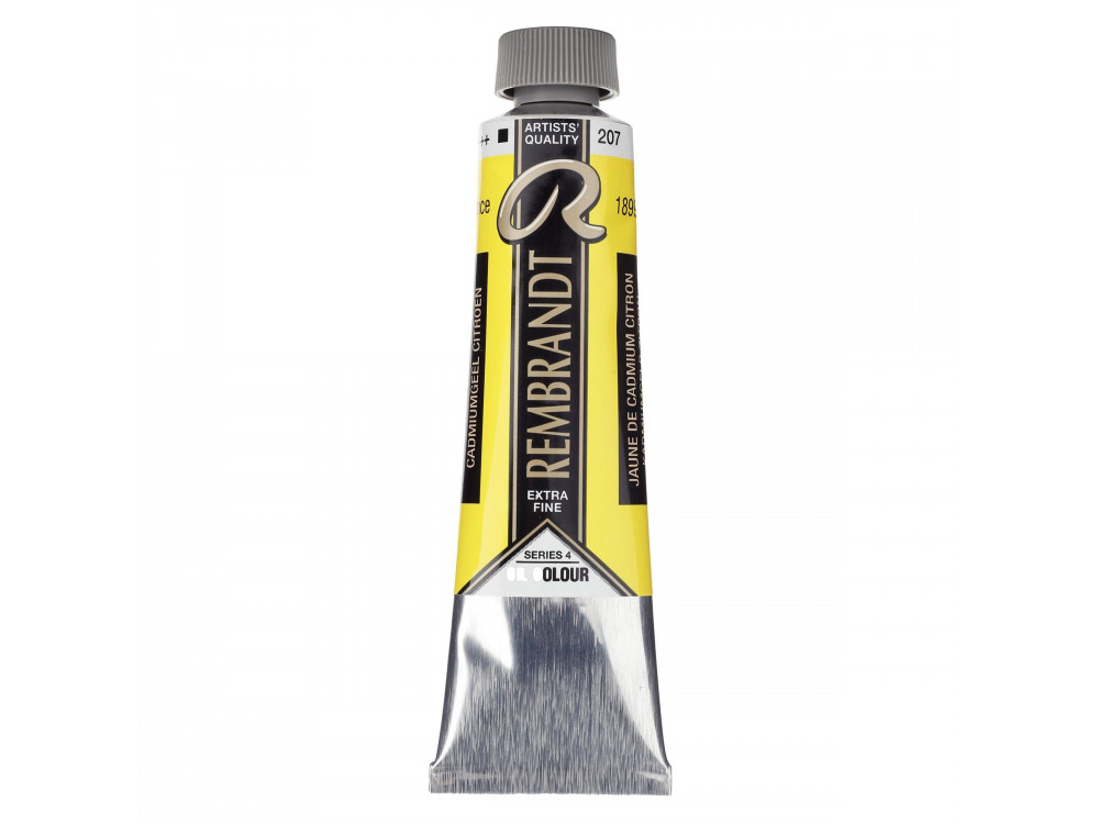 Oil paint in tube - Rembrandt - Cadmium Yellow Lemon, 40 ml