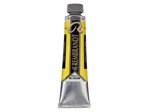 Oil paint in tube - Rembrandt - Permanent Lemon Yellow, 40 ml