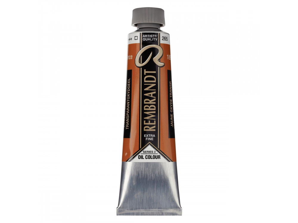 Oil paint in tube - Rembrandt - Transparent Oxide Yellow, 40 ml