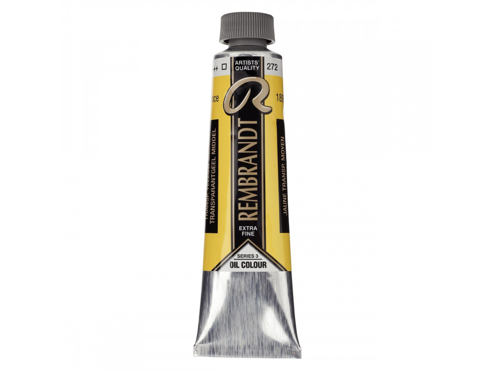 Farba olejna - Rembrandt - Transparent Yellow Medium, 40 ml
