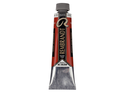 Oil paint in tube - Rembrandt - Transparent Oxide Orange, 40 ml